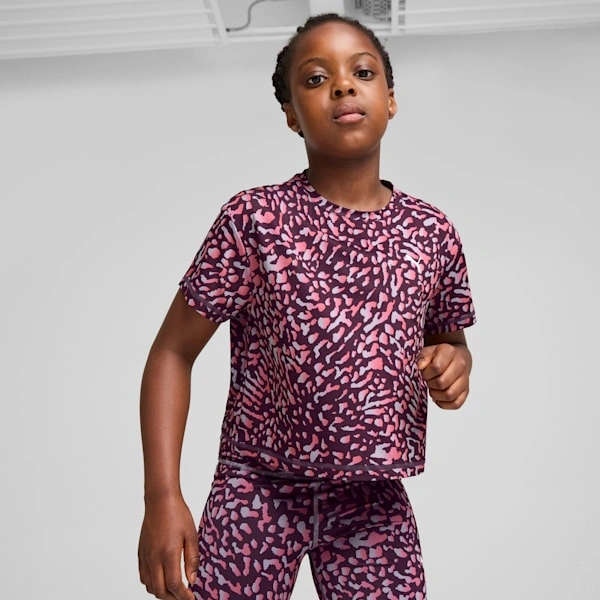 PUMA Lieblings-T-Shirt für Kids: Kurze Länge, cooler Style. Zug drauf, Abenteuer an!
