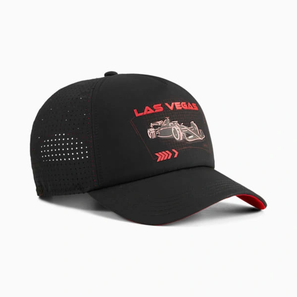 PUMA F1® Las Vegas Trucker Cap: Vegas-Feeling pur! Ein cooler Helm für dich im Rennsport-Style!